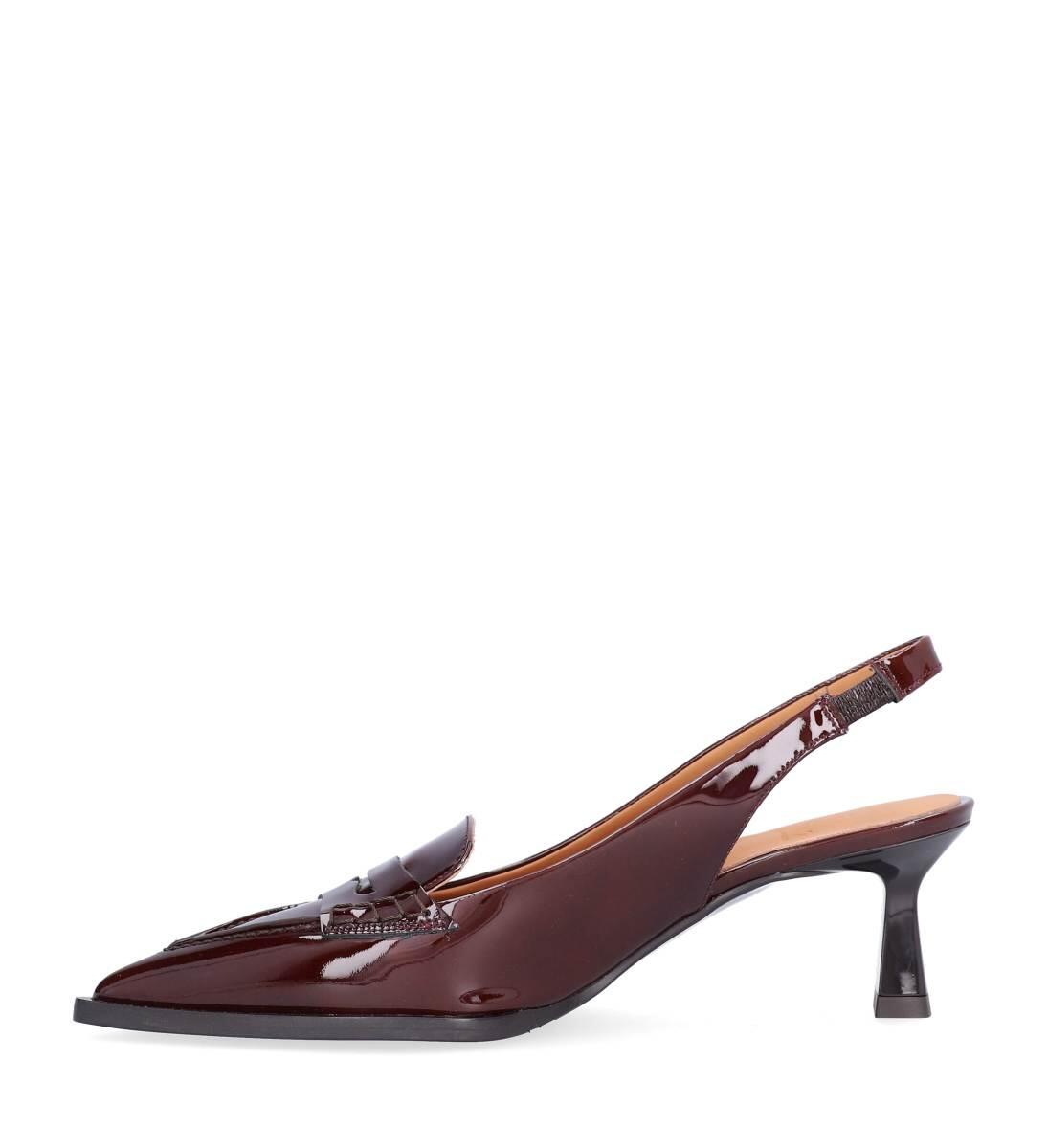 Pump slingback - Bordo patent 298